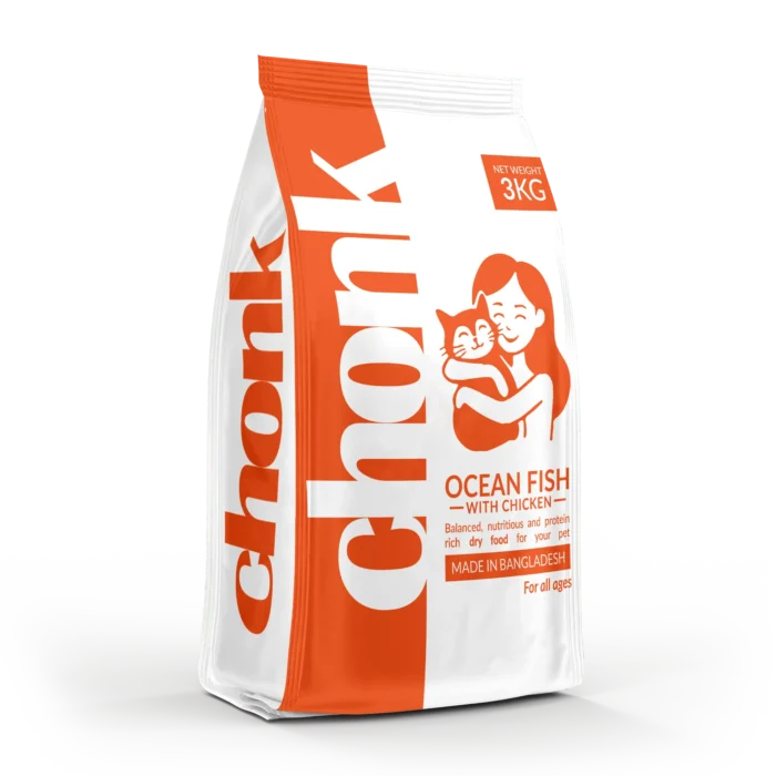 Chonk All Ages Cat Food (Ocean Fish with Chicken) 3 KG