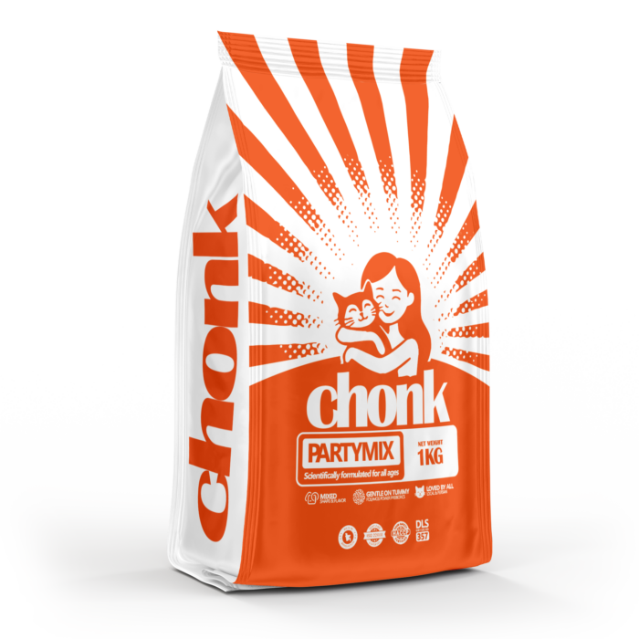 Chonk All Ages Cat Food Partymix 1 KG