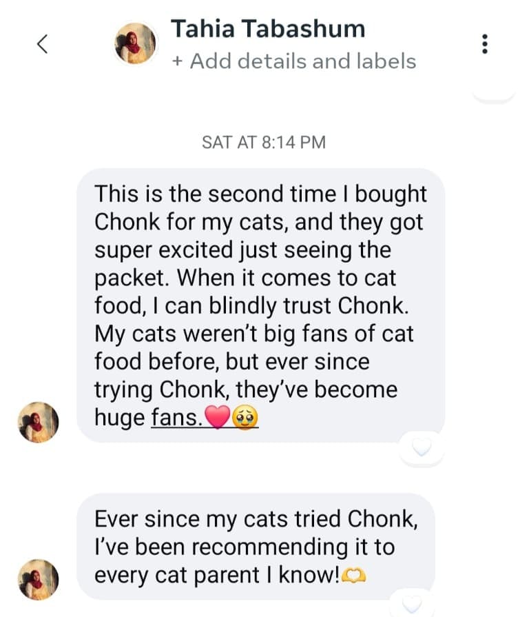 Customer review screenshot 1