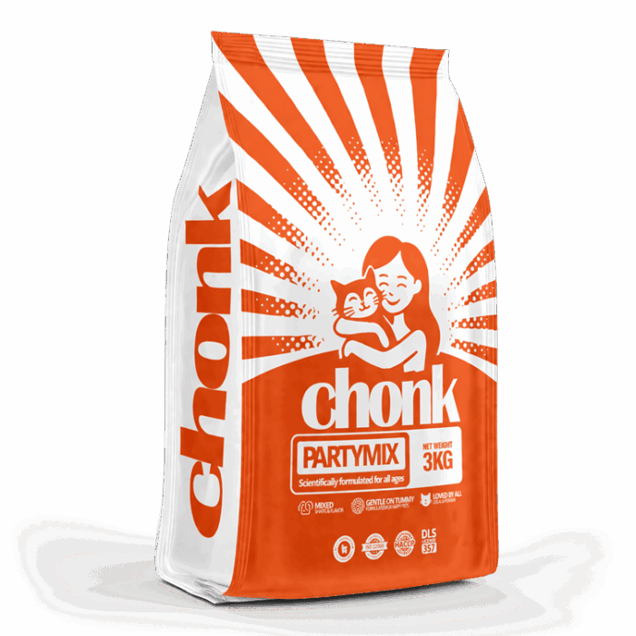 Chonk All Ages Cat Food Partymix 3 KG